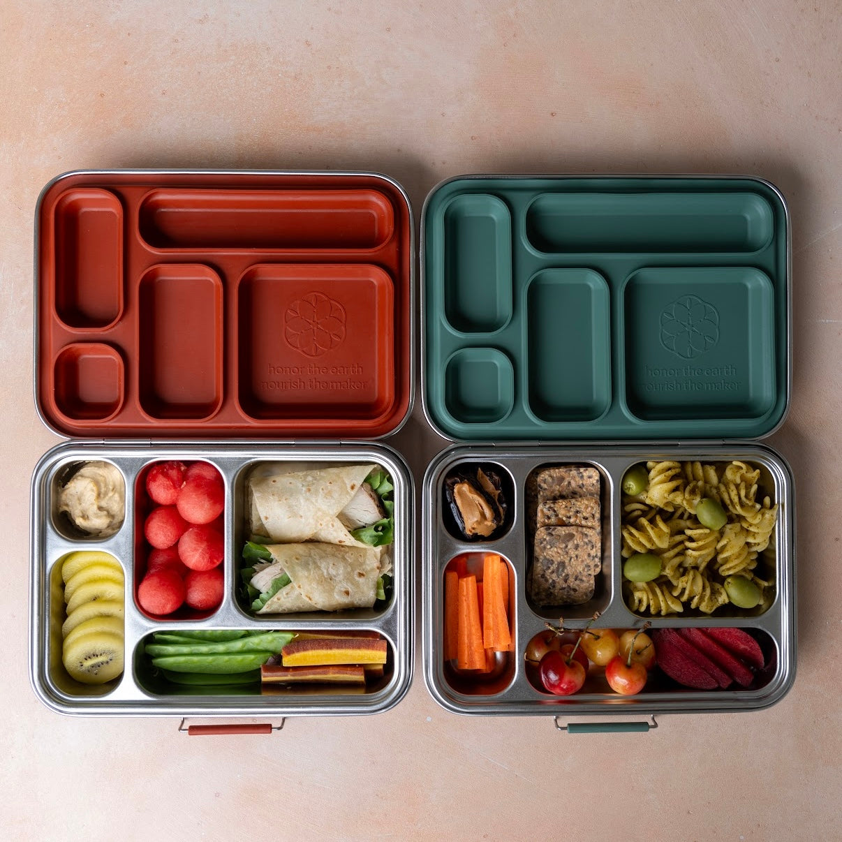 The Nourish Box Pair | 2 Lunchboxes