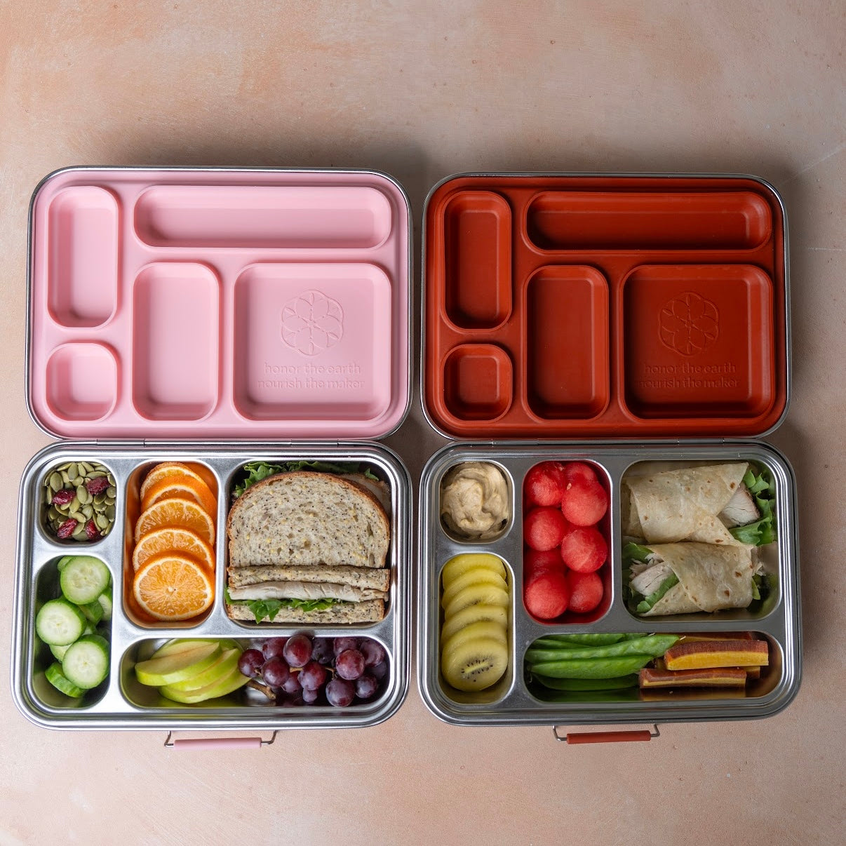 The Nourish Box Pair | 2 Lunchboxes
