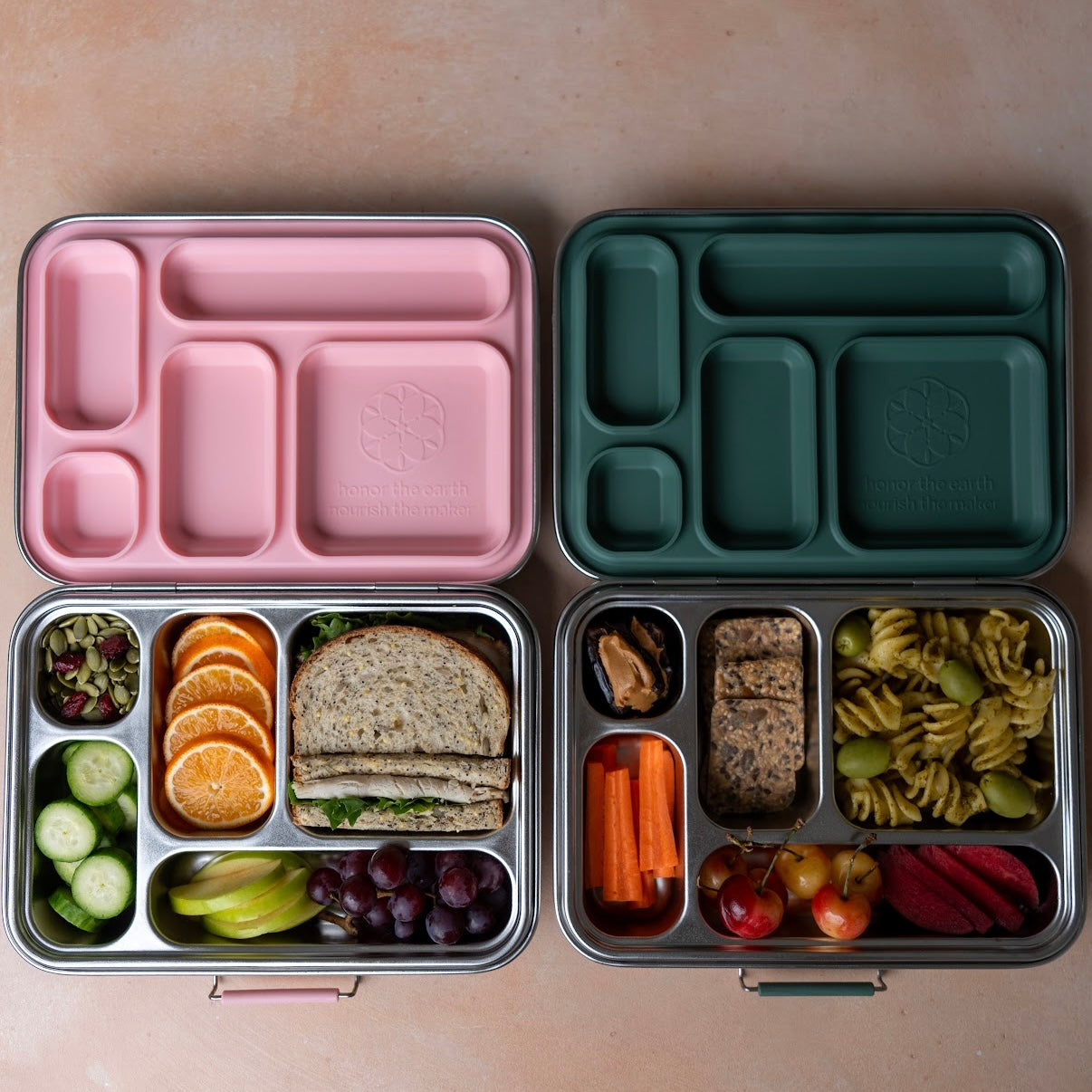 The Nourish Box Pair | 2 Lunchboxes