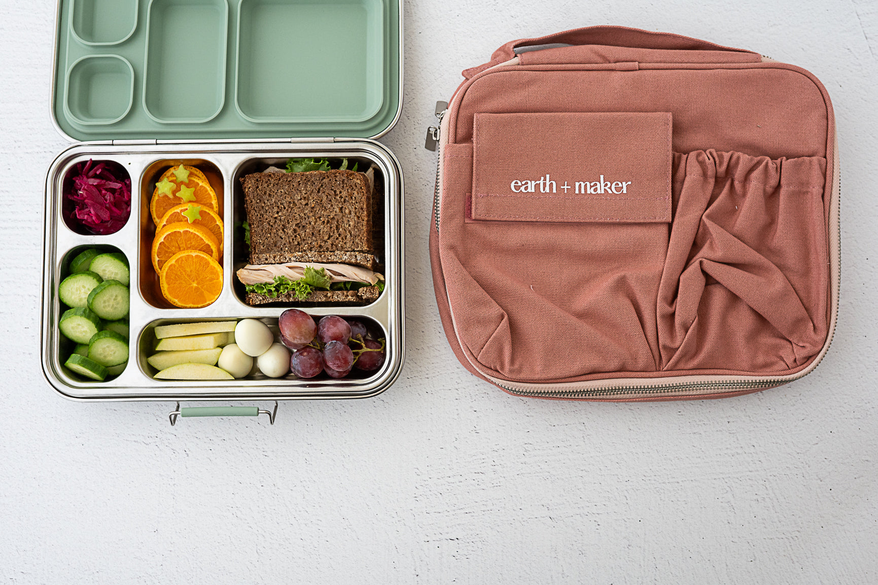 Organic Cotton Lunch Case